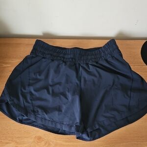 Lululemon Athletica Blue Athletic Shorts Lightweight Moisture-Wicking